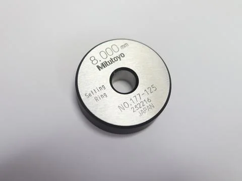 High-Precision Thread Ring Gauges for Industrial Measurements Stock Photos