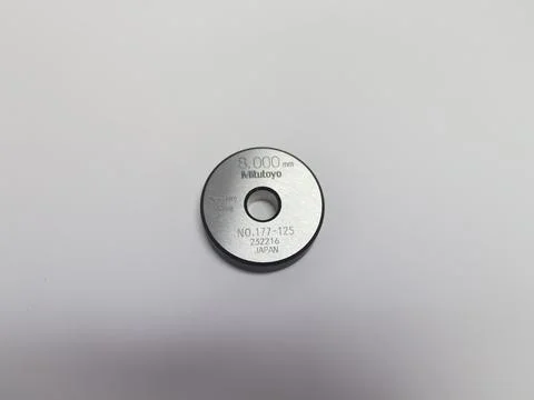 High-Precision Thread Ring Gauges for Industrial Measurements Foto stock