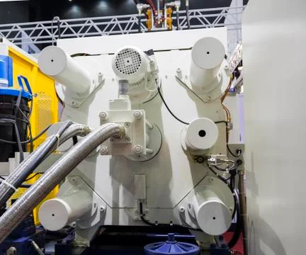 High pressure die casting machine Stock Photos