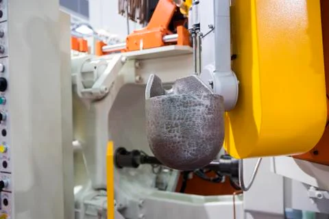 High pressure die casting machine Stock Photos