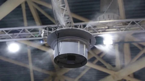 High pressure humidification system Stock Footage 72085440