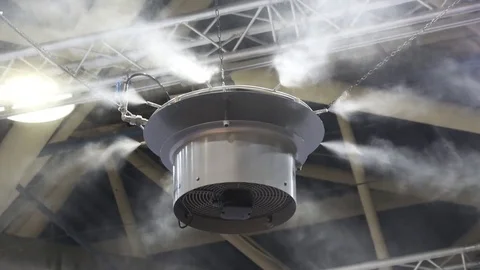 High pressure humidification system Stock Footage 76336632