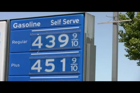 High Price at the Pump Stock Footage 148597
