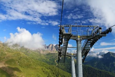 High Primiero valley Foto stock