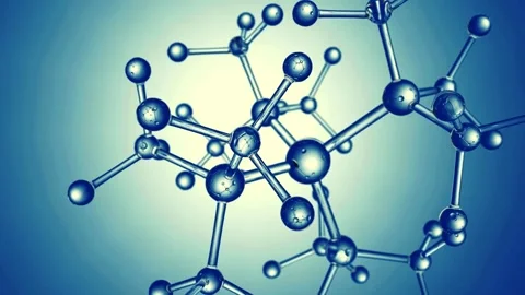 High-Quality 4K Molecular Animation | Abstract Molecular Structure 動画素材 300766778