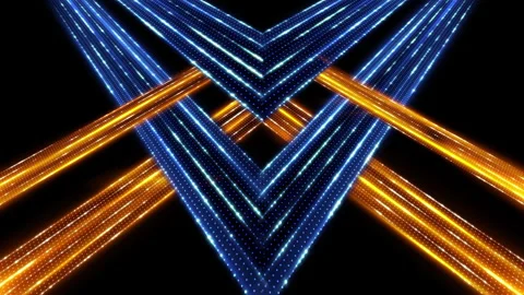 High-quality 4K particle background video material Video stock 334997081