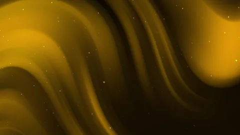 A high-quality abstract background animation featuring flowing smooth gold .. Видео 337165900