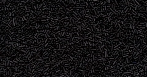 High quality active filter carbon. Stock Footage 296905762
