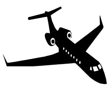 High quality aircraft Stock Illustration