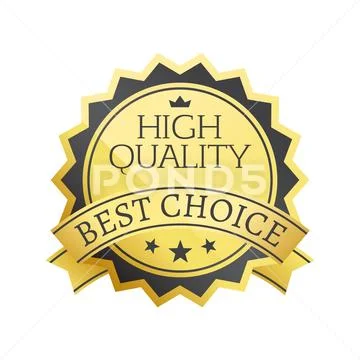 High Quality Best Choice Stamp Golden Label Reward: Royalty Free #84818062