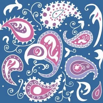 High quality colored pattern Illustrazione stock