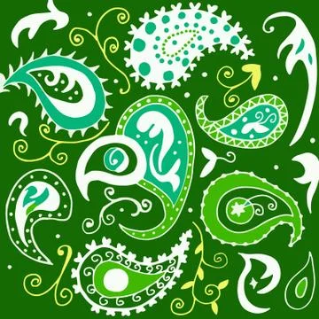 High quality colored pattern Stock Illustration