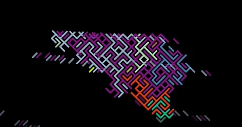 High Quality Diagonal Animation Showing Belgium Stock Footage 326832118