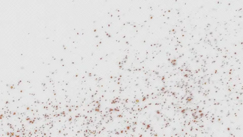 High-Quality Fire Particles Animation with Alpha Channel and Seamless Loop Stock-Footage 276324441