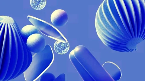 High-Quality Fluid Shapes Background in 4K for Versatile Business Use 動画素材 294709498