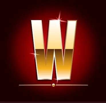 High quality gold-effect vector letters. Vector illustration 스톡 일러스트