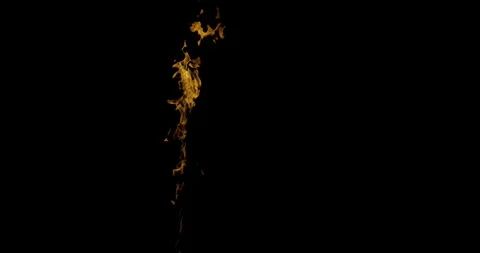 High Quality Ground Fire VFX for Film Production and Compositing Stock Footage 339716105