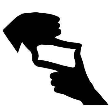 High quality hand gestures isolated on white background photo Stock Illustration