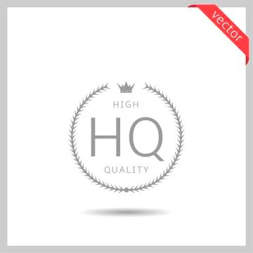 High quality icon Stock Illustration