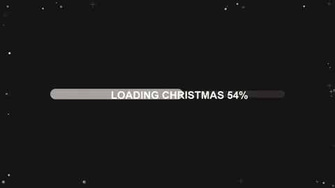 High quality loading bar design element for video projects focused on holid.. Stock Footage 323523331