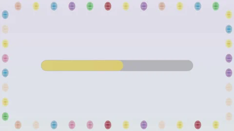 High quality loading bar design element for video creators showcasing simpl.. Stock Footage 323523336