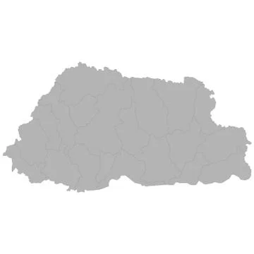 High quality map Stockillustratie