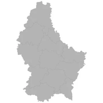 High quality map Stock Illustration