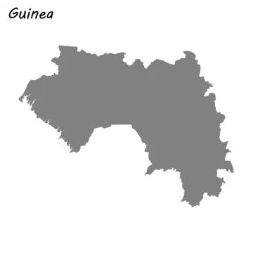 High quality map Ilustração Stock