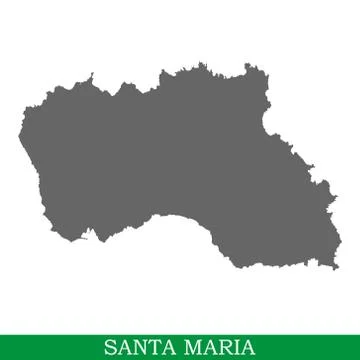 High quality map is a island Illustration