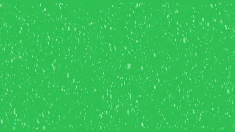 High quality motion animation repesenting snow falling on green screen. Chroma Stock Footage 123946462