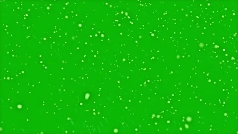 High quality motion animation representing snow falling on green screen. 스톡 동영상 132899394