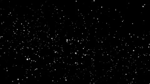 High quality motion animation snow falling on black background. Stock-Footage 143317464