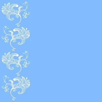 High quality original illustration of spring flower Stock Illustration
