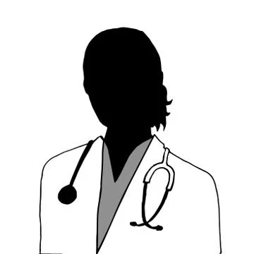 High quality original vector illustration of a doctor Stock Illustration