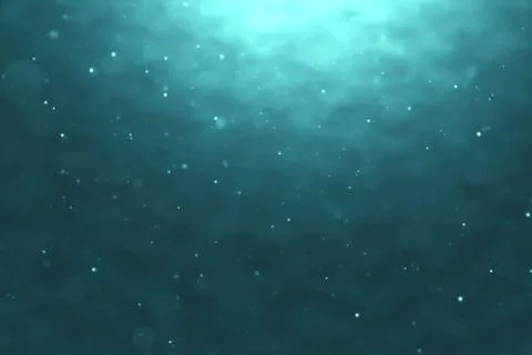 High quality perfectly seamless loop of deep blue ocean waves from underwat.. Иллюстрация