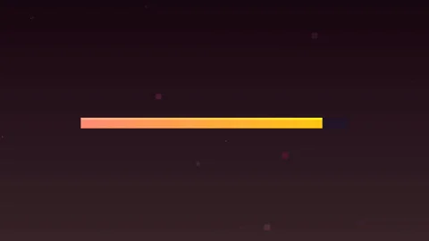 High quality progress bar design element for designers and website develope.. Stock Footage 323523015