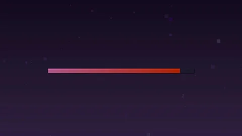 High quality progress bar design element video for videodesiners and web de.. Stock Footage 323523018