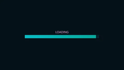 High quality progress bar design element video for website and graphic desi.. Stock Footage 323523150