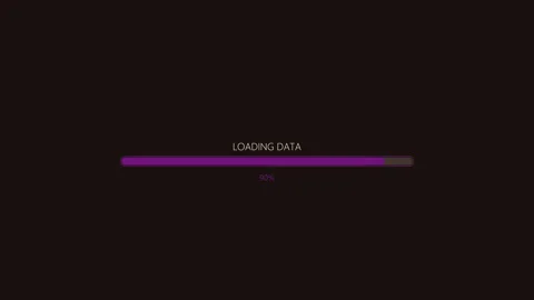 High quality progress bar design element for video designers and website cr.. Stock Footage 323523221
