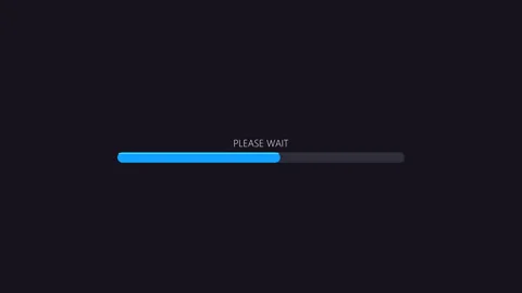 High quality progress bar design element for website and app development us.. Stock Footage 323523504