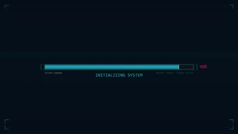 High quality progress bar design element for video designers and website cr.. Stock Footage 323576554