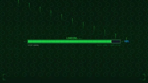 High quality progress bar design element for video production and website d.. Stock Footage 323576812