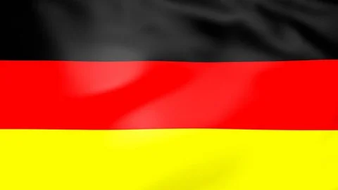 High-Quality Realistic flag of Germany waving in the wind Stock-Footage 78516545