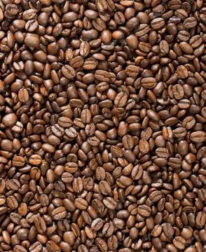 High quality roasted coffee background Stock Photos