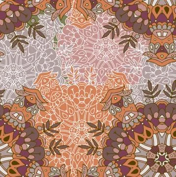 High quality seamless colored pattern Stock Illustration