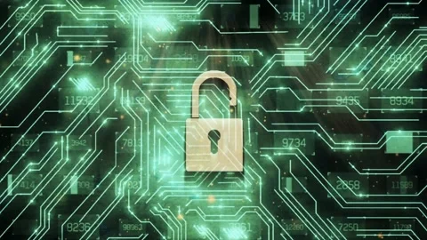 High-Quality Security Lock for Maximum Safety and Protection Stock Footage 314931817