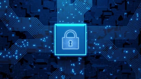 High-Quality Security Lock for Maximum Safety and Protection Stock Footage 314931818