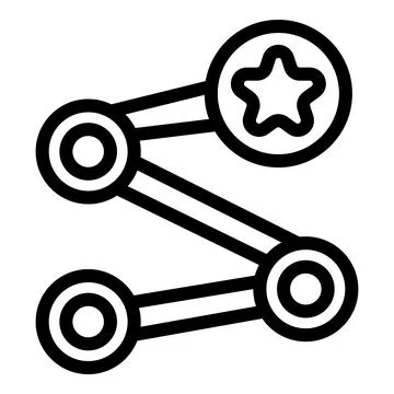 High quality software icon outline vector. Debugging programming test 스톡 일러스트