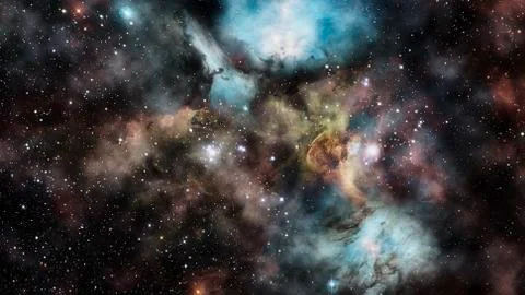 High quality space background. Elements of this image furnished by NASA Stock Photos