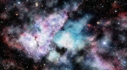 High quality space background. Elements of this image furnished by NASA Hi... Stock Photos